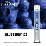 Siistar The Crystal PRO Vivi Einweg-Vape 2 ml 600/7500 Puff Ecig mit elektronischer Zigarette Tpd Standard